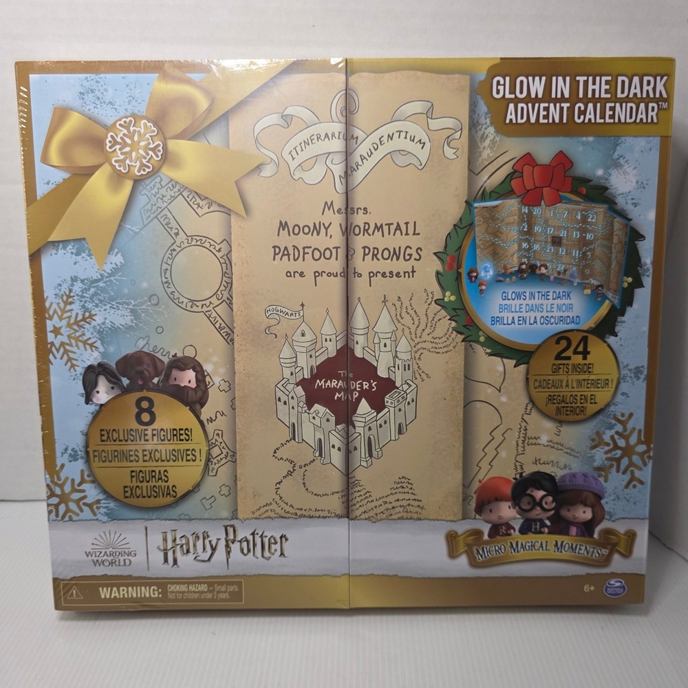Harry Potter Advent Calendar OS Multicolor New Spin Master 6069701